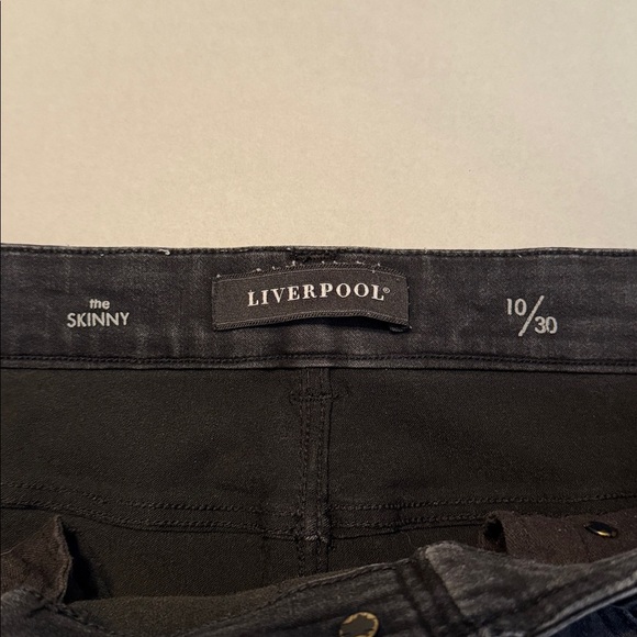 Liverpool Women's The Skinny Black Jeans Size 10/30 - Picture 8 of 11